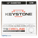 Keystone FC12T9 4100K 60 CRI Fluorescent Circline Lamp (KTL-FC12T9-CW-DP)