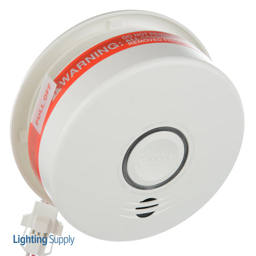 Kidde P4010ACSCO-W AC/DC Intelligent Wire-Free Smoke And Carbon Monoxide Alarm With 10-Year Sealed Battery (21027323)