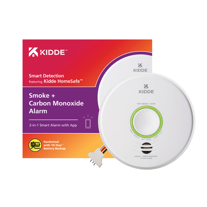 Kidde P4010ACSCO-WF Smoke/Carbon Monoxide Alarm With Smart Features (21031042)