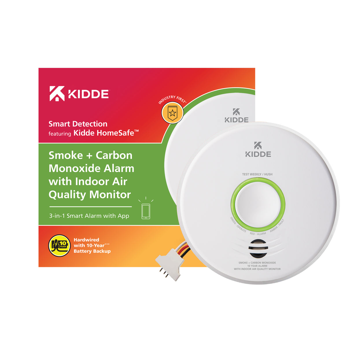 Kidde 21030843 P4010ACSCOAQ-WF Smoke/Carbon Monoxide Alarm — Lighting ...