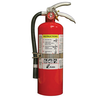 Kidde 468001 PROPLUS5MP 3-A 40-B C 5 Pound With Wall Hook Rechargeable ...