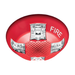 Edwards Signaling Ceiling Strobe 15-115CD Red Fire Marking (EGCVRF)
