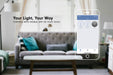 Feit Electric 9W [60W Equivalent] Daylight 5000K E26 Base A19 Smart Wi-Fi Bulb 3-Pack (OM60/950CA/AG/3)