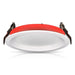 Leviton 6 Inch 2-Hour Fire-Rated Slim Downlight 15W 1350Lm 120V CCT Selectable 2700K/3000K/3500K/4000K/5000K 90 CRI (FBR60-S1W)