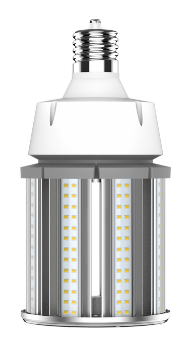 TCP LED HID Corn Cob Lamp HID400 100W HID Dimmable 50000 Hours 400W Equivalent 5000K 15000Lm EX39 Base Clear 120V (L100CCEX39U50K)