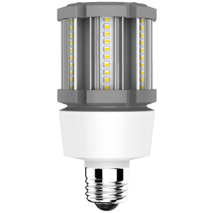 TCP LED HID Corn Cob Lamp HID50 12W Non-Dimmable 50000 Hours 50W Equivalent 4000K E26 Base 1800Lm Clear 120V (L12CCE26U40K)