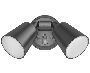 RAB LUMINATOR LED Security Light 20W CCT Selectable 3000K/4000K/5000K Bronze 120V (L2X)