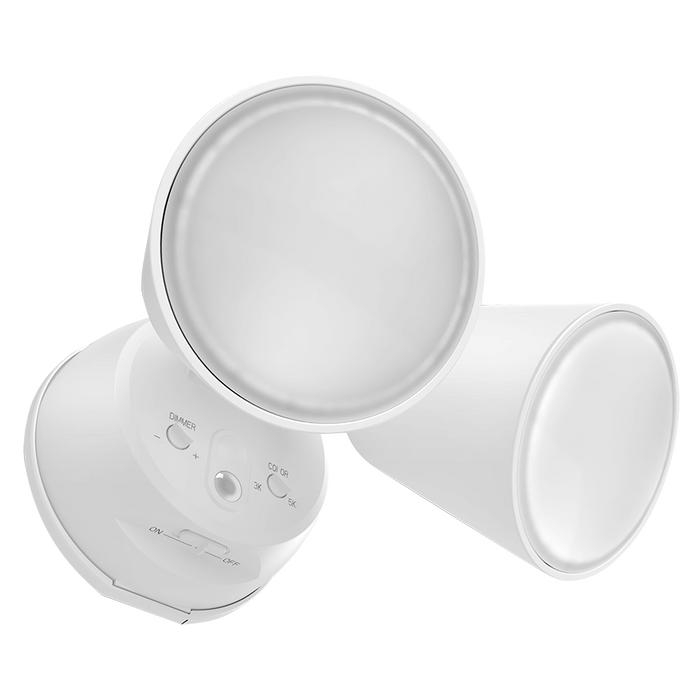 RAB LUMINATOR LED Security Light 20W CCT Selectable 3000K/4000K/5000K White 120V (L2XW)