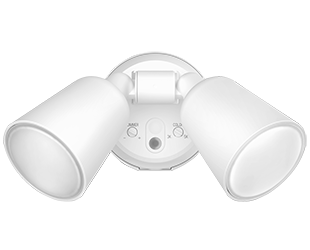 RAB LUMINATOR LED Security Light 20W CCT Selectable 3000K/4000K/5000K White 120V (L2XW)