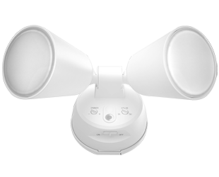 RAB LUMINATOR LED Security Light 20W CCT Selectable 3000K/4000K/5000K White 120V (L2XW)