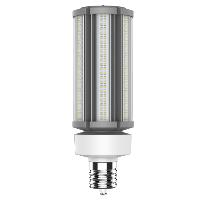 TCP LED HID Corn Cob Lamp HID300 63W HID Dimmable 50000 Hours 300W Equivalent 4000K EX39 Base 9450Lm Clear 120V (L63CCEX39U40K)