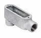 Southwire TOPAZ 1/2 Inch Rigid Conduit Body Threaded LB Type Malleable Iron Hot Dip Galvanized (LB1MHDG)