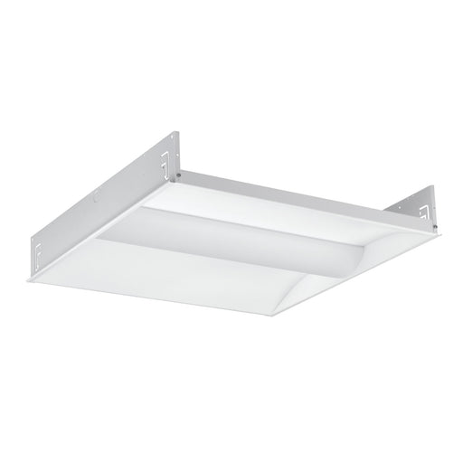 Columbia 30W LED Dimmable 2X2 Grid Lay-In Architectural Troffer 3000K 120-277V 80 CRI 3200Lm Fixture (LCAT22-30MLG-AEU)