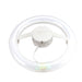 TCP LED Circline Lamp With Connector 13W T9 Non-Dimmable 50000 Hours 2700K 1900Lm Frost (L13T9N5027K)