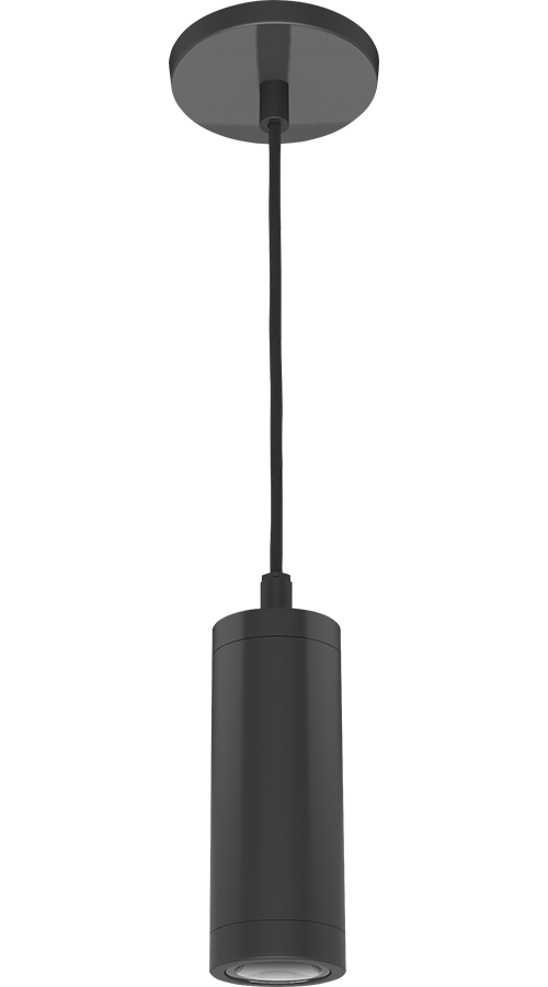 RAB Cylinder Pendant Cord 2 Inch 10W 4000K 120-277V Dimmable 30 Degree Bronze (CDLED2PC-10W-30D940-Z)