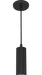 RAB Cylinder Pendant Cord 2 Inch 10W 4000K 120-277V Dimmable 20 Degree Black (CDLED2PC-10W-20D940-K)