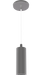 RAB Cylinder Pendant Cord 2 Inch 10W 3500K 120-277V Dimmable 30 Degree Silver (CDLED2PC-10W-30D935-S)