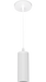 RAB Cylinder Pendant Cord 2 Inch 10W 3000K 120-277V Dimmable 20 Degree White (CDLED2PC-10W-20D930-W)