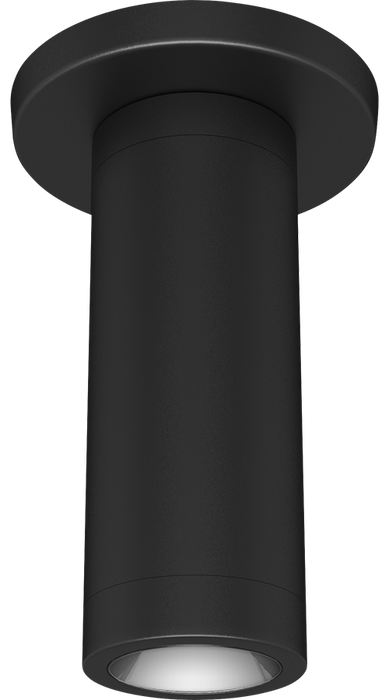 RAB Cylinder Surface 2 Inch 10W 3000K 120-277V Dimmable 40 Degree Black (CDLED2S-10W-40D930-K)