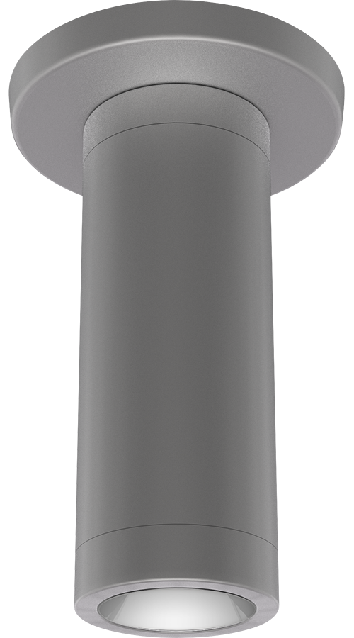 RAB Cylinder Surface 2 Inch 10W 3500K 120-277V Dimmable Wall Wash Silver (CDLED2S-10W-WW935-S)