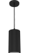 RAB Cylinder Pendant Cord 4 Inch 20W 5000K 120-277V Dimmable 50 Degree Black (CDLED4PC-20W-50D950-K)