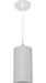 RAB Cylinder Pendant Cord 4 Inch 20W 4000K 120-277V Dimmable 50 Degree White (CDLED4PC-20W-50D940-W)