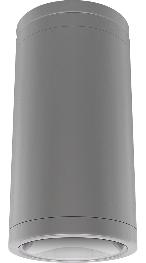 RAB Cylinder Surface 4 Inch 20W 3000K 120-277V Dimmable 50 Degree Silver (CDLED4S-20W-50D930-S)