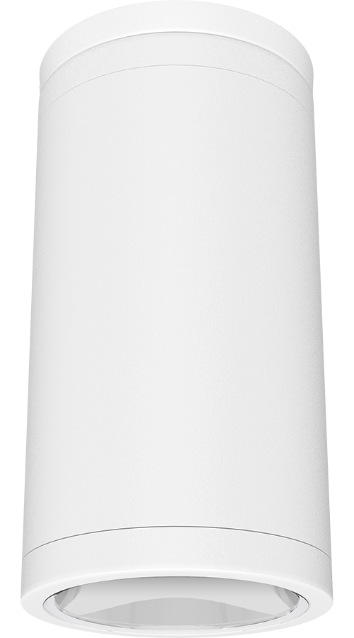 RAB Cylinder Surface 4 Inch 20W 2700K 120-277V Dimmable 50 Degree White (CDLED4S-20W-50D927-W)