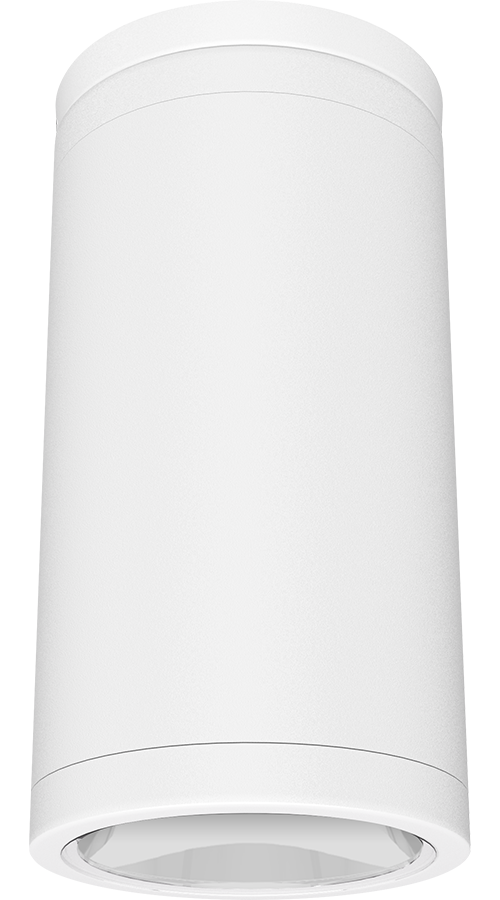 RAB Cylinder Surface 4 Inch 20W 5000K 120-277V Dimmable 80 Degree White (CDLED4S-20W-80D950-W)