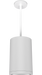 RAB Cylinder Pendant Cord 6 Inch 20W 5000K 120-277V Dimmable 50 Degree White (CDLED6PC-20W-50D950-W)
