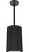 RAB Cylinder Pendant Stem 6 Inch 26W 5000K 120-277V Dimmable 50 Degree Black (CDLED6PS-26W-50D950-K)