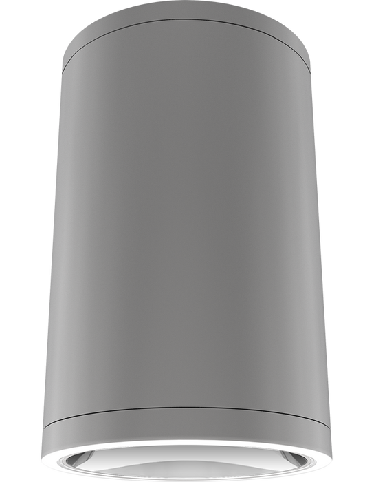 RAB Cylinder Surface 6 Inch 26W 2700K 120-277V Dimmable 80 Degree Silver (CDLED6S-26W-80D927-S)