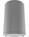 RAB Cylinder Surface 6 Inch 26W 3000K 120-277V Dimmable 50 Degree Silver (CDLED6S-26W-50D930-S)