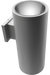 RAB Cylinder Wall Uplight 6 Inch 20W 3000K 120-277V Dimmable 50 Degree Silver (CDLED6WU-20W-50D930-S)