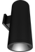 RAB Cylinder Wall Uplight/Downlight 6 Inch 40W 5000K 120-277V Dimmable 80 Degree Black (CDLED6W-40W-80D950-K)