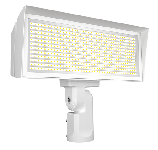 RAB Future Flood Large Field Adjustable 3000K 120W/180W/230W 480V 7-Pin Receptacle Slipfitter White (FFLEDLYSFW/480/7PR)
