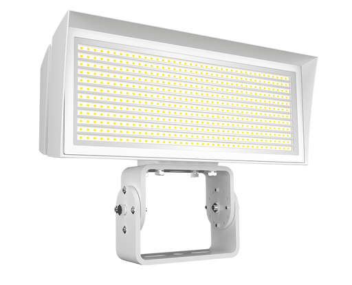 RAB Future Flood Large Field Adjustable 3000K 120W/180W/230W 7-Pin Receptacle Trunnion White (FFLEDLYTW/7PR)