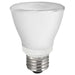 TCP LED PAR20 7W 3000K E26 Base Suitable For Wet Locations Dimmable 25 Degree Beam Angle (L50P20D2530KNFLCQ)