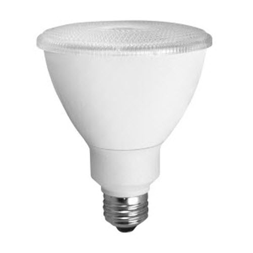 TCP LED PAR30 10W 2700K E26 Base Suitable For Wet Locations Dimmable 40 Degree Beam Angle (L75P30D2527KFLCQ)
