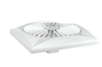 RAB Area Light Square Type V 78W Neutral LED 120-277V Dimmable White (ALED5S78NW/D10)