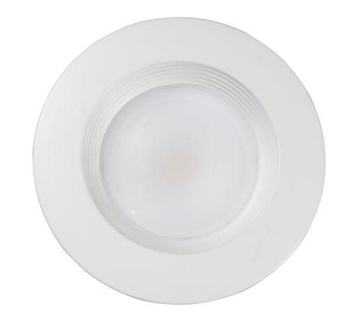 TCP 5/6 Inch LED Beveled Flat Face Retrofit Downlight 14W 1400Lm CCT Selectable 2700K/3000K/3500K/4000K/5000K 80 CRI 120V White (LEDDR56BVCCT5)