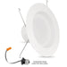 Feit Electric LED 5 Inch And 6 Inch 925Lm 5000K 75W Equivalent Dimmable Retrofit Kit (LEDR56/950CA)