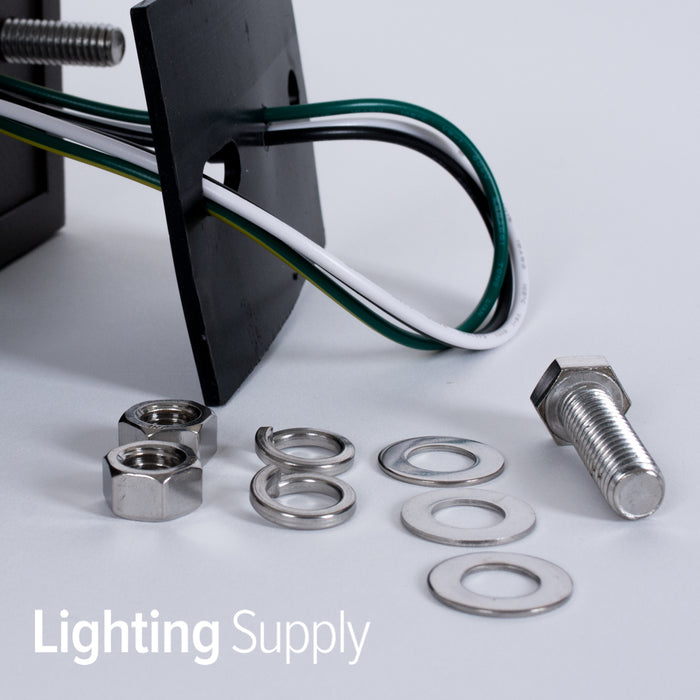 Best Lighting Products Arm Mount For 80W 300W LEDMPAL Series LED Floodlights Prewired (LEDMPAL-A-80/300)