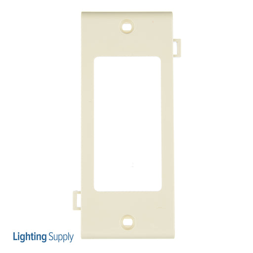 Leviton 1-Gang Decora/GFCI Device Decora Wall Plate/Faceplate Sectional Thermoplastic Nylon Device Mount Center Panel Ivory Sec (PSC26-I)