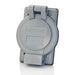 Leviton 1-Gang Weatherproof Cover For Strap Mount Gray (7420-G)