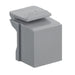 Leviton Blank QuickPort Insert Gray Blank QuickPort Inserts Are Designed To Secure Unused QuickPort Openings Gray Pack Of 10 (41084-BG)