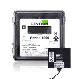 Leviton Series 1000 120V 400A 1P/2W Outdoor Kit With 1 Split Core Current Transformer (1O120-4W)