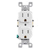 Leviton Isolated Ground Duplex Receptacle Outlet Heavy-Duty Industrial Spec Grade Tamper-Resistant 15 Amp 125V Back Or Side Wire Blue (T5262-IGB)