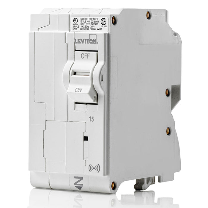 Leviton 15A 2-Pole Smart Breaker (LB215-S)