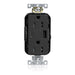 Leviton 15A Lev-Lok USB Tamper-Resistant Outlet Type A-C Black (M56AC-E)